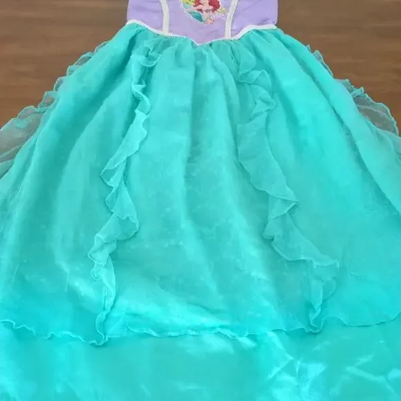 Disney princess Arielgirls longDress size 5/6